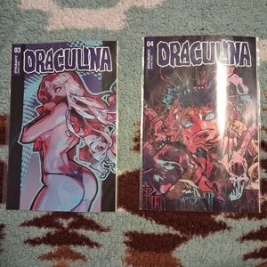 Draculina Comic Books Issue 03 & 04